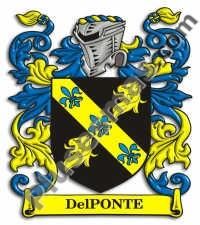 Escudo del apellido Delponte