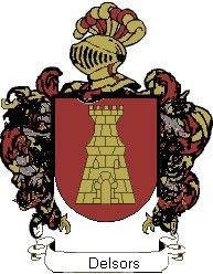 Escudo del apellido Delsors