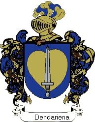 Escudo del apellido Dendariena