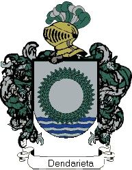 Escudo del apellido Dendarieta