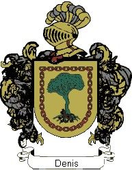 Escudo del apellido Denis