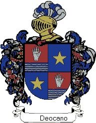 Escudo del apellido Deocano