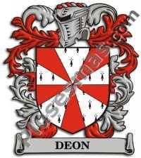 Escudo del apellido Deon