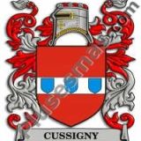 Escudo del apellido Cussigny