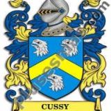 Escudo del apellido Cussy