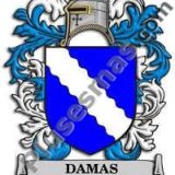 Escudo del apellido Damas