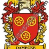 Escudo del apellido Damecke