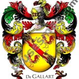 Escudo del apellido De Gallart