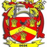 Escudo del apellido Dede