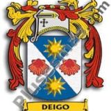 Escudo del apellido Deigo