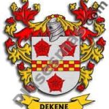 Escudo del apellido Dekene