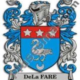 Escudo del apellido Dela_fare
