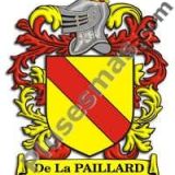 Escudo del apellido Dela_paillard