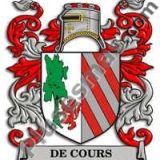 Escudo del apellido De_cours