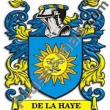 Escudo del apellido De_la_haye