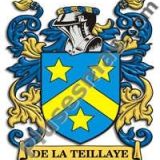 Escudo del apellido De_la_teillaye