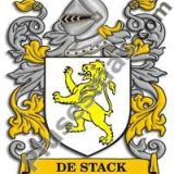 Escudo del apellido De_stack