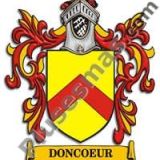Escudo del apellido Doncoeur