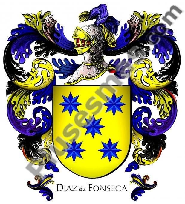 Escudo del apellido Diaz Da Fonseca