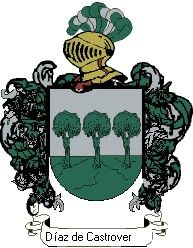 Escudo del apellido Díaz de castroverdo