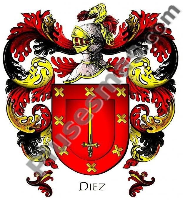 Escudo del apellido Díez