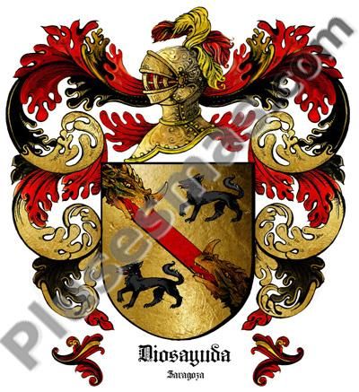 Escudo del apellido Diosayuda