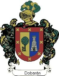 Escudo del apellido Dobarán