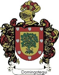 Escudo del apellido Domingotegui