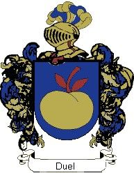 Escudo del apellido Duel