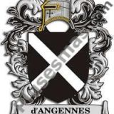 Escudo del apellido D_angennes