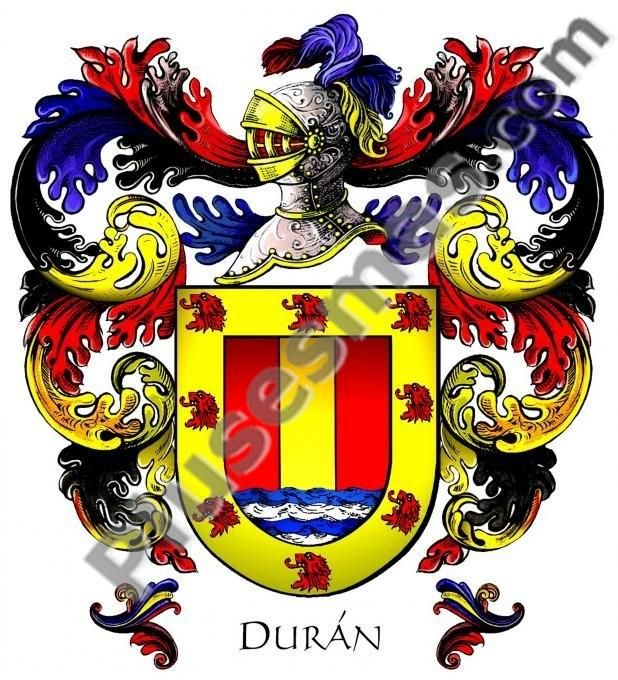 Escudo del apellido Durán