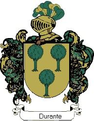 Escudo del apellido Durante