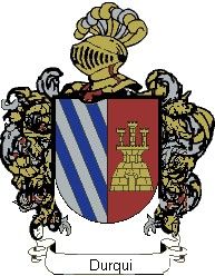 Escudo del apellido Durqui