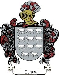 Escudo del apellido Durruty