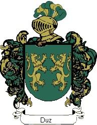 Escudo del apellido Duz