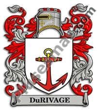 Escudo del apellido Du_rivage