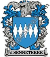 Escudo del apellido D_senneterre