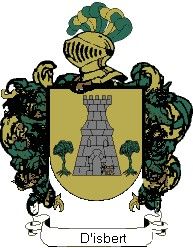 Escudo del apellido D´isbert