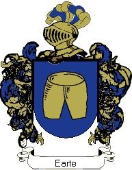 Escudo del apellido Earte