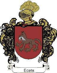 Escudo del apellido Eceta