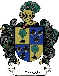 Escudo del apellido Echacán