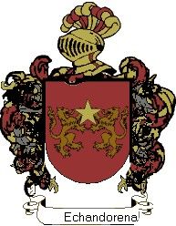 Escudo del apellido Echandorena