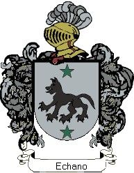 Escudo del apellido Echano