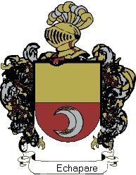 Escudo del apellido Echapare