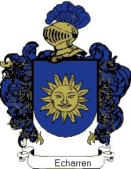 Escudo del apellido Echarren