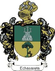 Escudo del apellido Echasareta