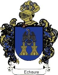 Escudo del apellido Echaure