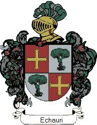 Escudo del apellido Echauri