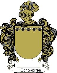 Escudo del apellido Echavarren