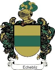 Escudo del apellido Echebliz